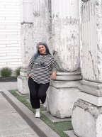 Armour Hoody in Stripe