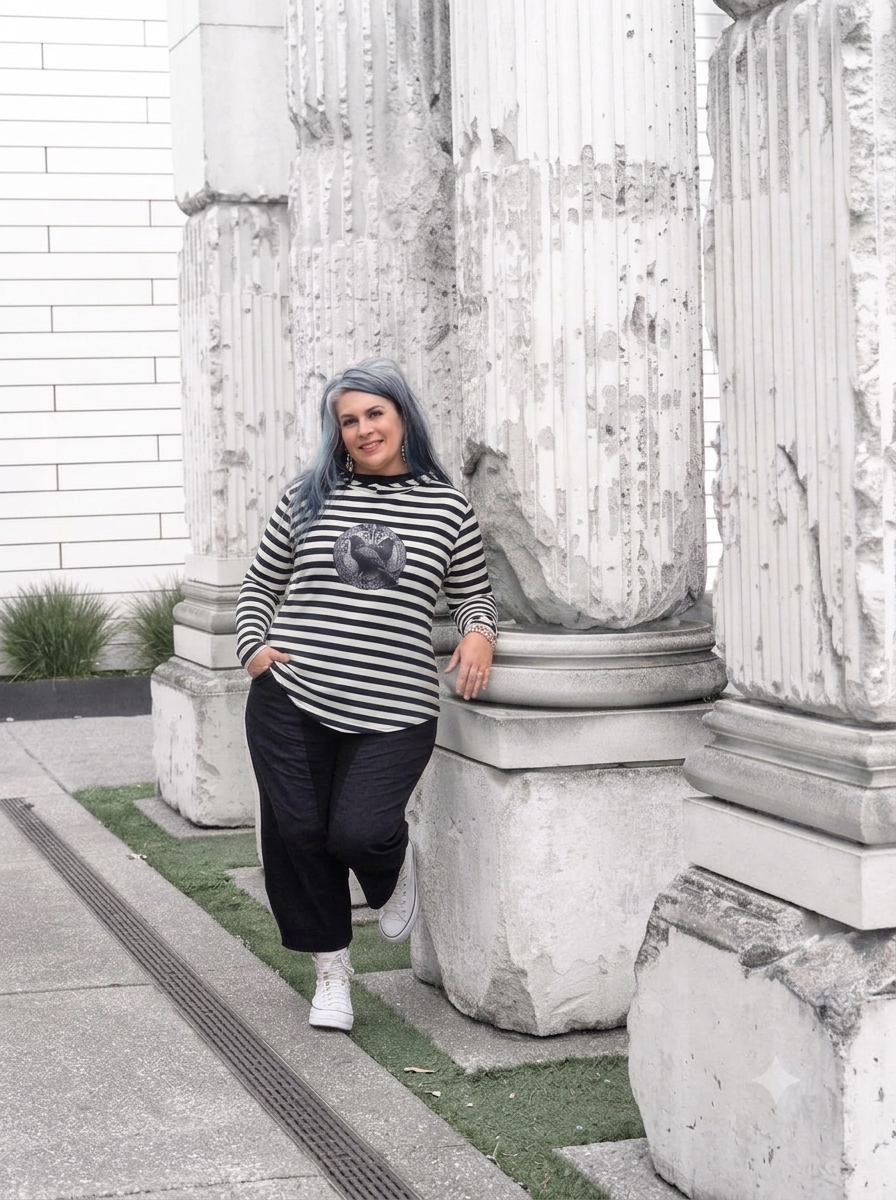 Armour Hoody in Stripe