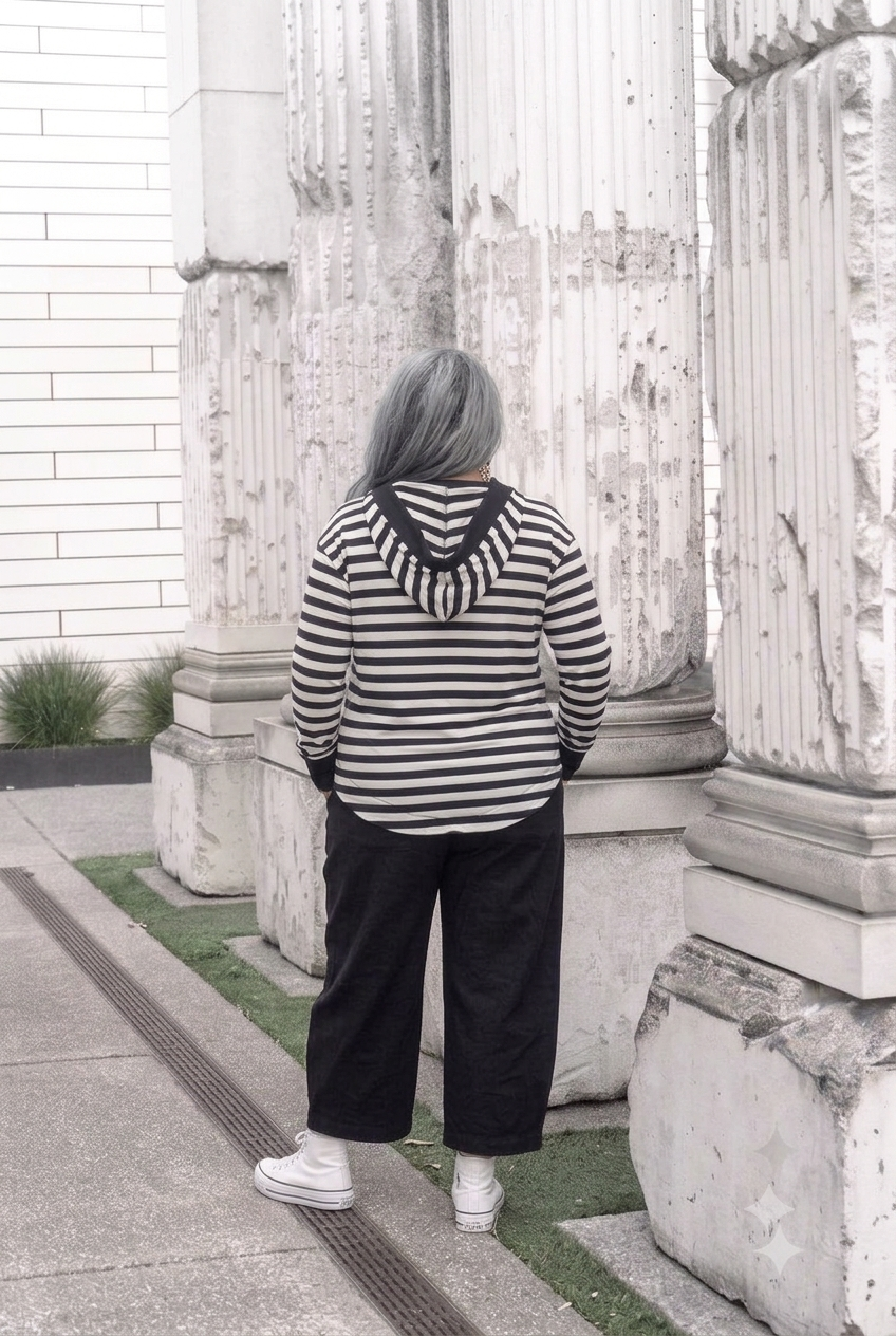 Armour Hoody in Stripe