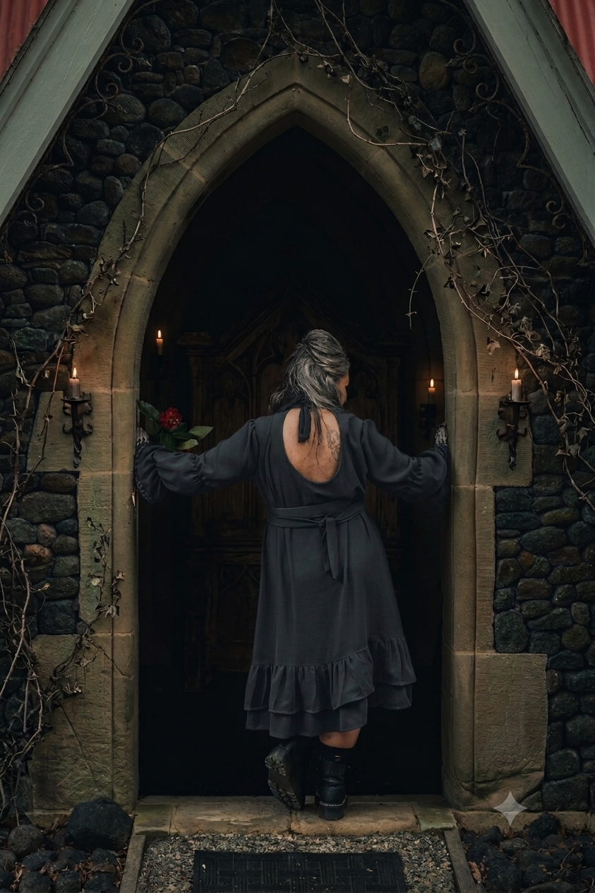 Nocturne Shirtdress