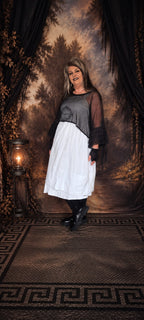 Lace Goth Cropper