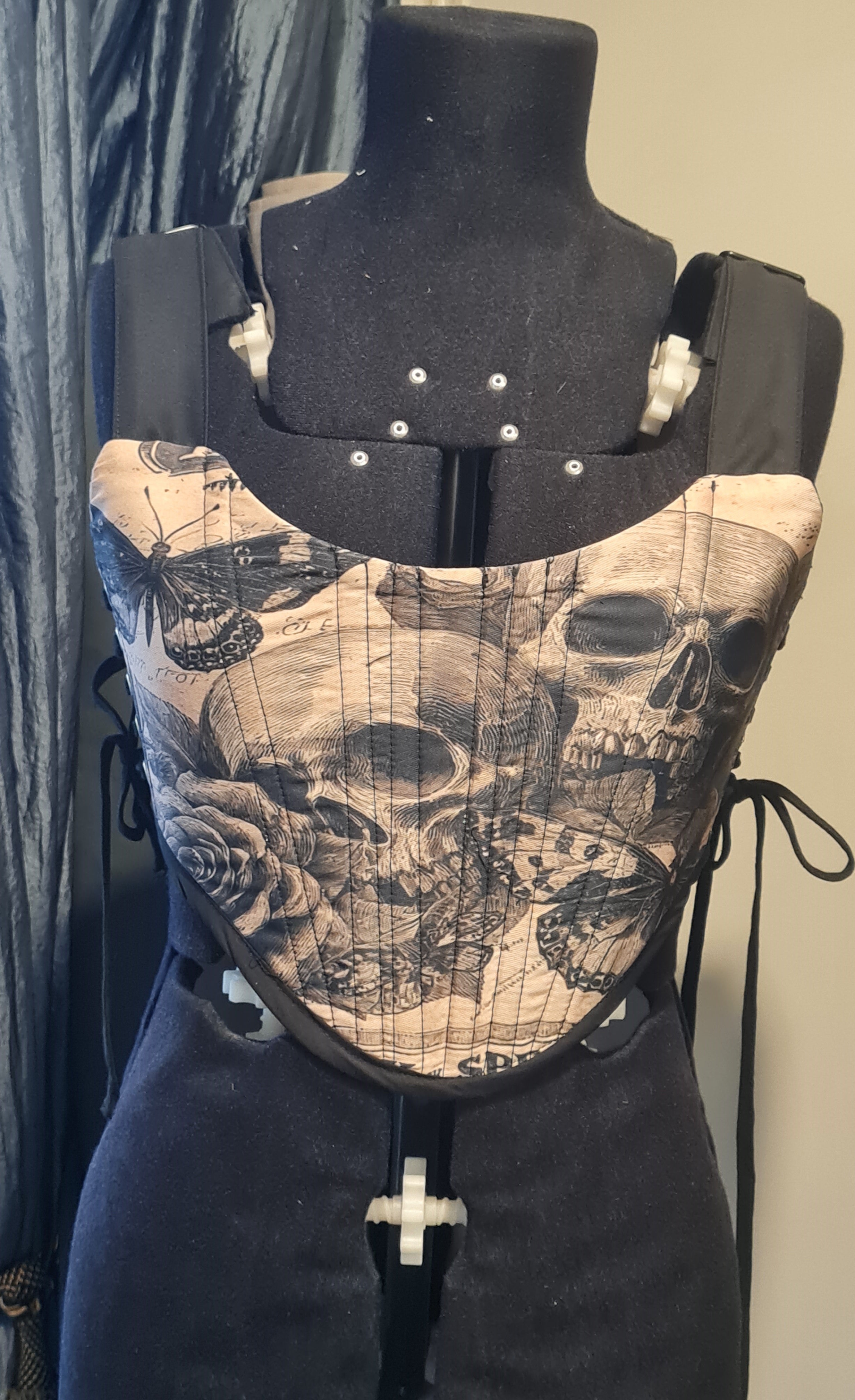 Skull Mini Corset