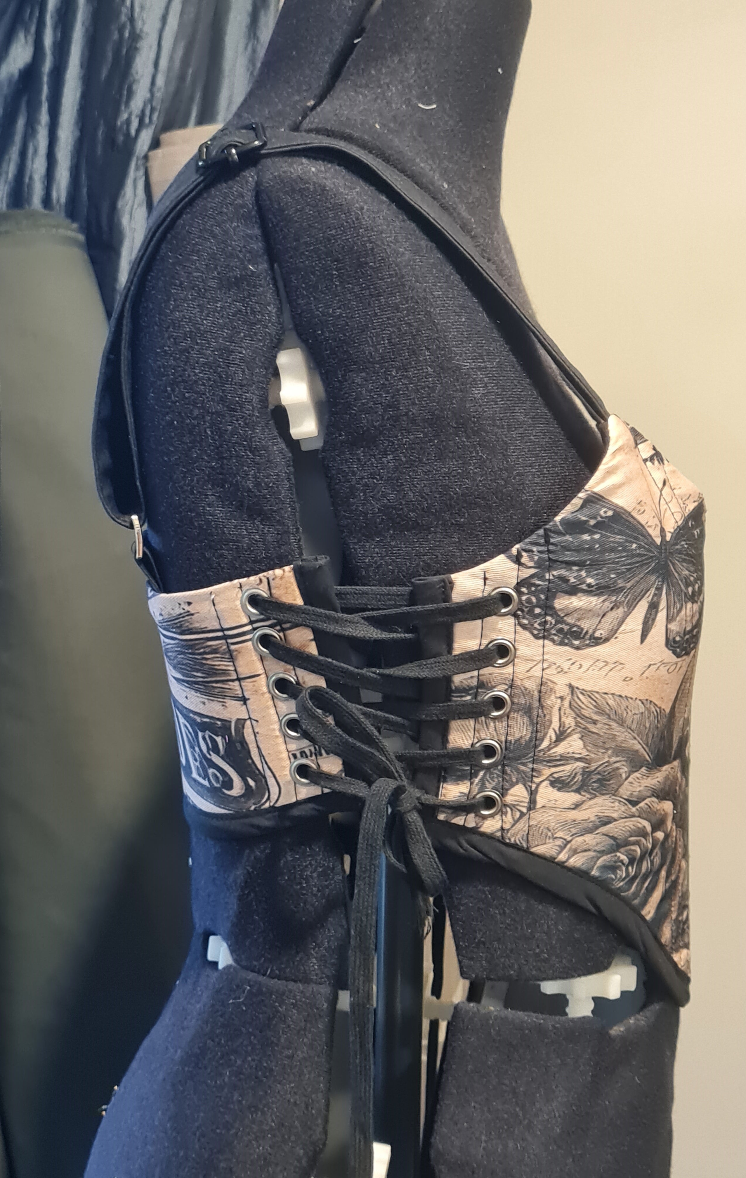 Skull Mini Corset