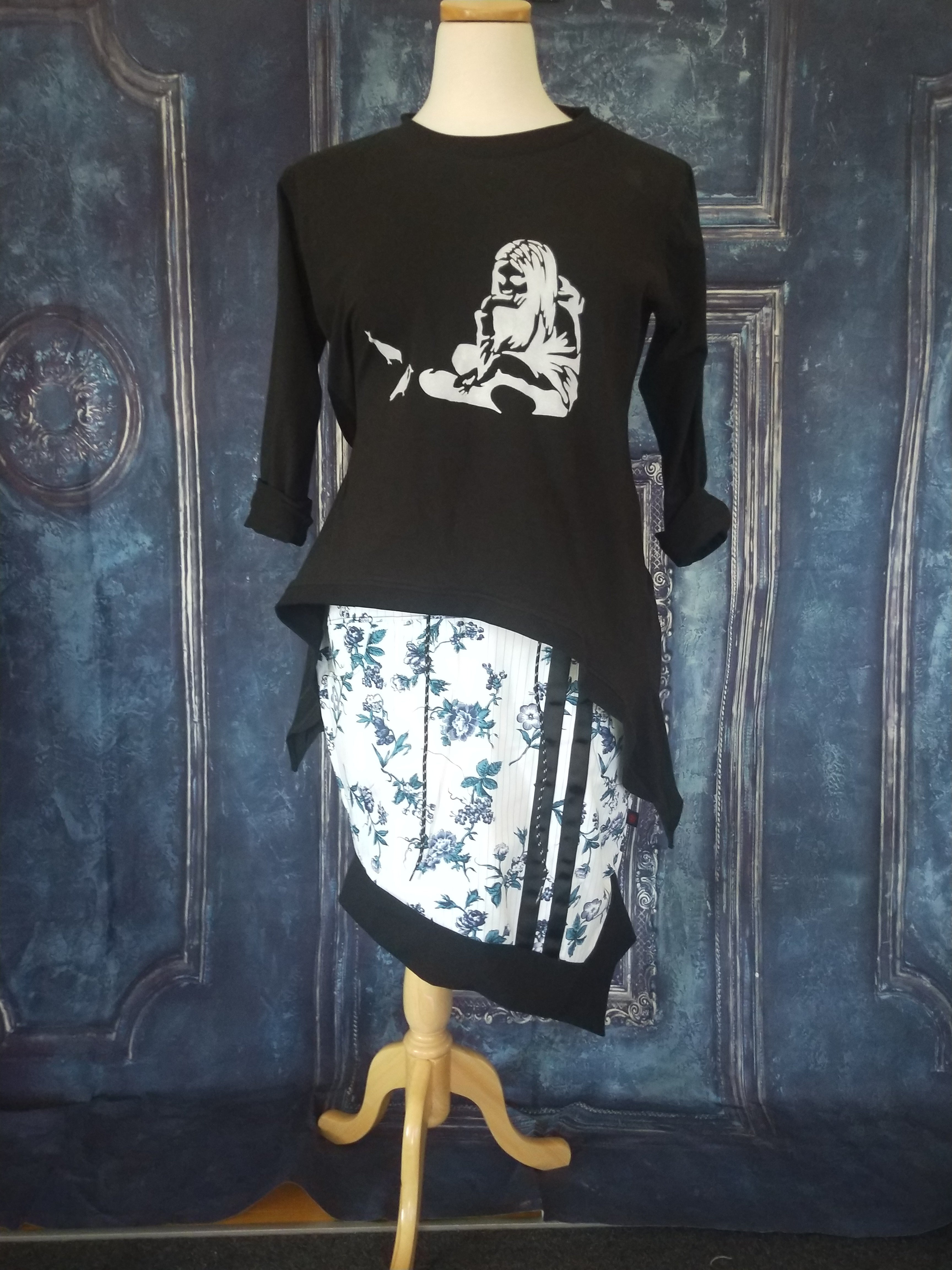China Blue Skirt